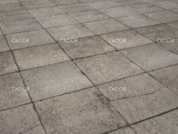 土黄色毛地砖无缝地面贴图模型 concrete tile