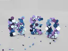 C4D动力学字体动画工程