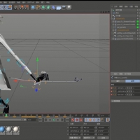 新线中视 free教程 骨骼绑定系列二 循环走