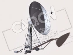 卫星天线C4D模型 Satellite Dish