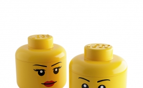 乐高男女仓储头像 Large Storage Head by Lego