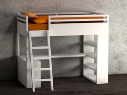简易双层儿童床C4D模型 Children bed（1）