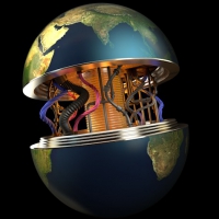 不错机械地球模型 Mechanical earth