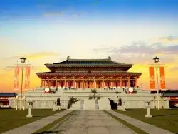 隋唐洛阳城贞观殿三维建模（Cinema 4D＋VRay）