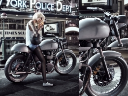 酷炫的摩托车赛car3D模型 motorbike cafe racer v2