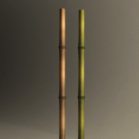 C4D VRAY材质：Bamboo