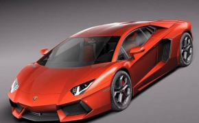 兰博基尼跑车3D模型(Max/OBJ/FBX) Turbosquid Lamborghini Aventador LP700-4