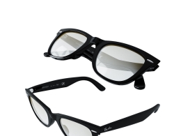 飞行员款太阳镜雷朋经典眼镜3D模型素材下载Wayfarer Sunglasses by RayBan