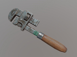 五金工具扳手模型