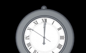 时钟C4D模型 Orologio da Tavolo