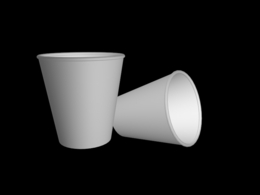 纸杯C4D建模