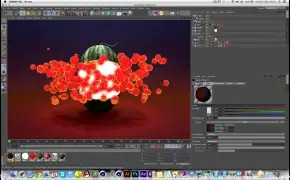 难度入门：制作卡通风格的西瓜场景