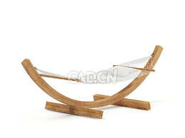 吊床c4d模型下载