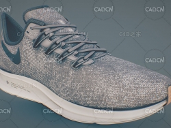 耐克休闲运动鞋C4D模型 Nike Air Zoom Pegasus 36