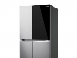 LG 2022 GSQV门中门冰箱冷冻柜3D模型素材下载Instaview GSQV Fridge Freezer 2022 by