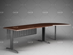 办公室简约电脑桌 Office desk