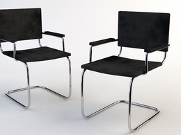 会客椅C4D模型 Visitor Chair