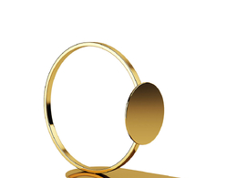 库伊设计书本造型书挡书架装饰3D模型素材下载Book Ring Bookend by Cooee Design