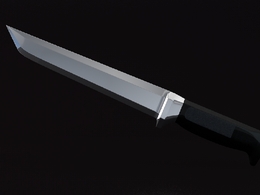 刀子C4D模型 Knife 3d model