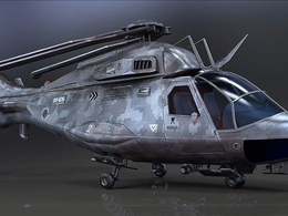 军用侦察直升机Scout Helicopter
