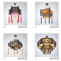 150款中式灯具3D模型合集