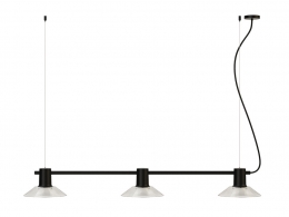 Zero构成系列大号玻璃罩轨道吊灯3D模型素材下载Compose Rail Pendant Light Large Gla