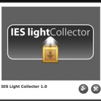 C4D ies灯光插件：IES Light Collector 1.0