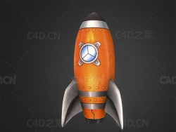低面卡通火箭 rocket