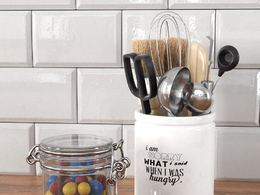 C4D餐具缸勺子剪子刷子模型