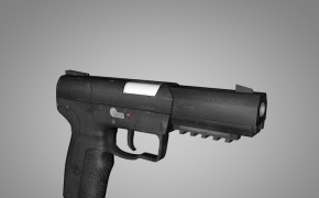 FN-57半自动手枪C4D模型
