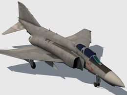 美军F-4“鬼怪”II战斗机F-4E Phantom II cockpit