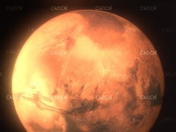 C4D火星星球模型 mars sphere