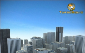 大场景城市景观3D模型 TurboSquid – Big Cityscape Scene