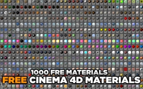 1000个freeC4D材质下载 FREE 1000 MATERIALS CINEMA 4D