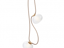 美琳娜双头吊灯 (Hand & Eye工作室吊灯)3D模型素材下载Melina Pendant Lamp Double by