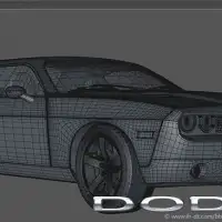 IHDT映速C4D教程第15季：道奇汽车精细建模