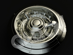 C4D科幻飞行器机械零件模型 Spaceship Kit Mechanical parts-14