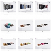 82款家居织物3D模型合集（服饰、床单、窗帘等） Viz-People - 3D Fabrics