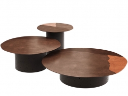 Gallotti&Radice品牌玻璃咖啡桌系列3D模型素材下载Re Verre Coffee Tables by Gallott