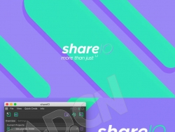 C4D工程文件模型素材贴图材质设置共享插件 Aescripts shareIO v1.10 Win