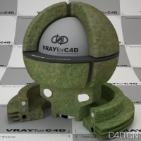 vray for c4d材质：Grass&Soil
