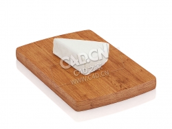C4D布里奶酪布里干酪食物模型 Brie cheese