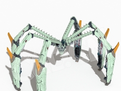 科幻外星六脚机甲怪兽C4D绑定动画模型Sixlegs