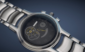 超精细手表C4D模型 Watch 3D model