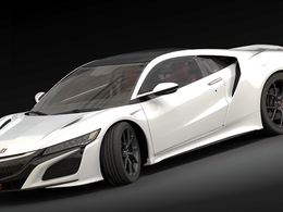本田(进口)-本田NS汽车C4D模型 Honda NSX 3d model