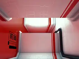 C4D实用工程第230季：前锋科幻空间创意C4D工程文件 c4d project