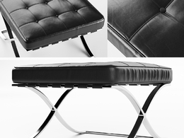 巴塞罗那凳子C4D Vray渲染模型 Barcelona Stool