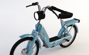 电动自行车C4D模型 Electric bicycle