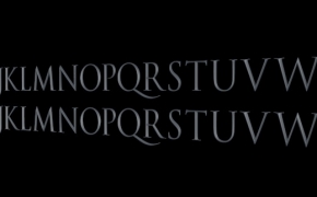 26个英文字母立体字3D模型 English alphabet dimensional characters