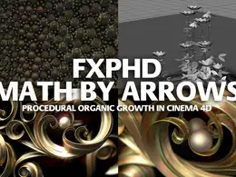 C4D物体生长动画教程（含工程文件） Procedural Organic Growth in Cinema 4D
